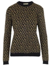 GUCCI GUCCI G RHOMBUS CREWNECK SWEATER