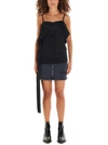 HELMUT LANG HELMUT LANG DRAPED PLEATED SLIP TOP