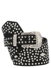 ISABEL MARANT ISABEL MARANT STUDDED ASYMMETRIC BELT