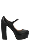 MIU MIU MIU MIU MARY JANE PLATFORM PUMPS