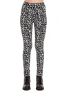 MONCLER MONCLER GRENOBLE ALL OVER LOGO LEGGINGS