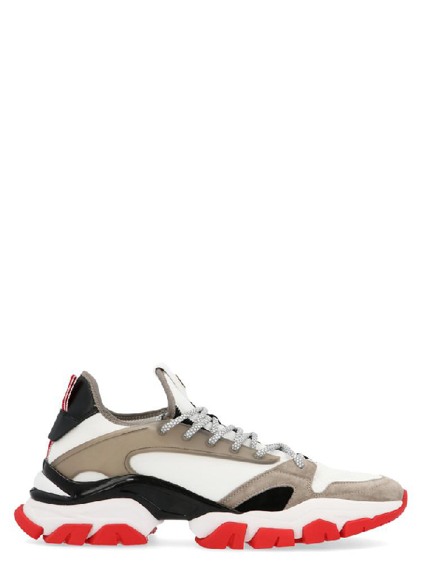 mens white moncler trainers