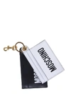 MOSCHINO MOSCHINO LOGO PRINT CARDHOLDER