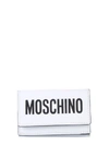 MOSCHINO Moschino Logo Print Leather Wallet