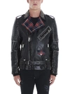 PHILIPP PLEIN PHILIPP PLEIN STUDDED TARTAN INSERT LOGO JACKET