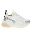 STELLA MCCARTNEY STELLA MCCARTNEY ECLYPSE GLITTERED DETAIL LACE UP SNEAKERS