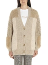 STELLA MCCARTNEY STELLA MCCARTNEY FUR TRIM CARDIGAN