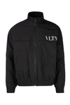 VALENTINO VALENTINO VLTN LOGO PRINT BOMBER JACKET