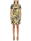 VERSACE VERSACE BAROCCO PRINT DRESS