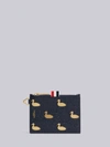 THOM BROWNE THOM BROWNE DUCK EMBOSSED SMALL COIN PURSE,MAW160A0557813559359