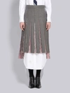 THOM BROWNE THOM BROWNE STEP-HEM PLEATED SKIRT,FGC441A0062613908630