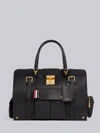 Thom Browne Exclusive Deerskin Mr. Thom Backpack In Black