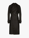 RICK OWENS RICK OWENS DOUBLE-BREASTED TRENCH COAT,RR19F4910NDKL14155997