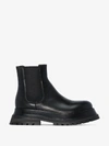 BURBERRY BURBERRY BLACK LEATHER CHELSEA BOOTS,801584013969791