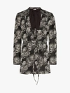 Comme Des Garçons Homme Deux Comme Des Garcons Homme Plus Black Buy Or Die Blazer In Black