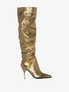 ZIMMERMANN ZIMMERMANN GOLD 100 SLOUCH KNEE-HIGH LEATHER BOOTS,2849F1914107089
