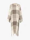 JIL SANDER JIL SANDER CHECK PRINT VIRGIN WOOL BELTED ROBE,JSPP430702WP200006A13849699