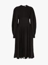 GIVENCHY GIVENCHY POUF SLEEVE MIDI DRESS,BW20SU4Z5X13927412