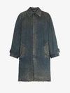 BALENCIAGA BALENCIAGA OVERSIZED DENIM COAT,583225TAP0414052717