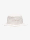 RUSLAN BAGINSKIY RUSLAN BAGINSKIY WHITE COTTON BUCKET HAT,BCT040BHR14374368