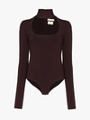 BOTTEGA VENETA BOTTEGA VENETA CUTOUT BODYSUIT,591421VA82014184773