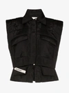 032C 032C COSMIC WORKSHOP VEST JACKET,1037BLACK14034741