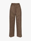 RACIL RACIL ROBERT HOUNDSTOOTH WOOL TROUSERS,RS9P5WV04414072866