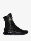 BALMAIN BALMAIN BLACK GLOVE LEATHER BOOTS,SN0C255YNAP14074518