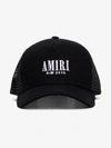 AMIRI AMIRI BLACK MESH BACK LOGO CAP,W9A39366CO14186993