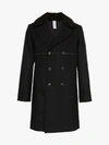 DASHIEL BRAHMANN DASHIEL BRAHMANN DOUBLE-BREASTED WOOL COAT,AW19OT00114100221