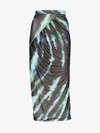 HOUSE OF HOLLAND HOUSE OF HOLLAND TIE-DYE MIDI SKIRT,AW19W043514143816