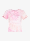 RE/DONE CLASSIC TEE TIE-DYE CROP T-SHIRT,0242WSC114269479