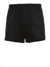 Hanro Men's Sporty Mercerized Cotton Boxers In Black