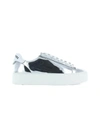 DSQUARED2 DSQUARED2 NEW TENNIS MIRROR SILVER SNEAKER,SNW0008-10000001-2137