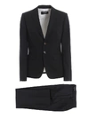 DSQUARED2 WOOL SUIT WITH LOGO BUTTONS,a1bb7407-6bfc-ad4b-b18e-5c596a5277be