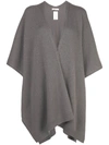 THE ROW GREY WOMEN'S HERN CAPE,3563 F377