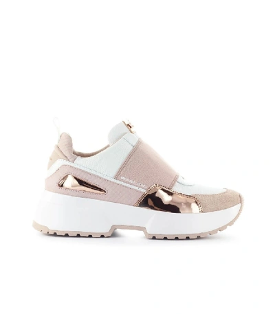 Michael Kors Soft Pink Cosmo Slip On Sneaker ModeSens