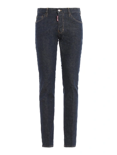 Dsquared2 Cool Guy Long Crotch Jeans In Black