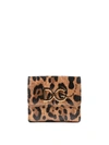 DOLCE & GABBANA LEO PRINT LEATHER FRENCH WALLET,d6445cc1-7260-2fde-6372-328fd389fead
