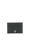 ALEXANDER MCQUEEN HAMMERED LEATHER SKULL CARD HOLDER,ad757e53-9cfd-736c-4b80-fd5109840e88