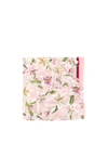 Dolce & Gabbana Floral Cashmere-blend Scarf In Neutrals
