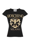 MOSCHINO DOUBLE QUESTION MARK T-SHIRT,cf46bfd6-5308-0239-4a2f-bd2f1f37a83f