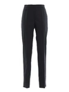 BURBERRY SILK BAND WOOL TROUSERS,1136ebcd-daaa-fc83-3751-45eb584ee811