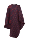 GUCCI GG-JACQUARD WOOL-BLEND CAPE,85B9470A-59C3-1462-23B8-5B6C2DF073E5