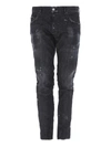 DSQUARED2 SKATER SCRAPED JEANS,8c1fe4f9-b4aa-cd53-ca22-08afef934704