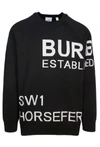 BURBERRY BLACK LOWTON SWEATER,3d393511-8f01-9e96-794d-5c66fea775a9