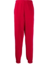 GUCCI RED MEN'S LOOSE CHENILLE JOGGING PANT,cebace9b-21be-2038-da94-352beb744d81