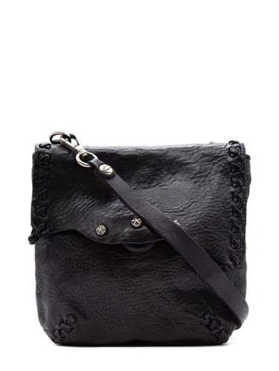 Campomaggi Black Leather Shoulder Bag