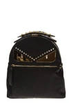 FENDI BLACK BACKPACK IN NYLON AND LEATHER,aa51782d-bc30-76cc-c6c8-93cc191492c8