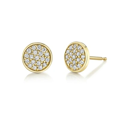 Ark Full Moon Diamond Earrings